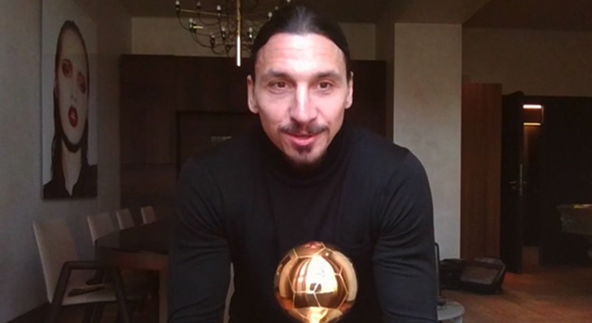 Ibrahimovic 12. kez ‘yılın futbolcusu’ seçildi