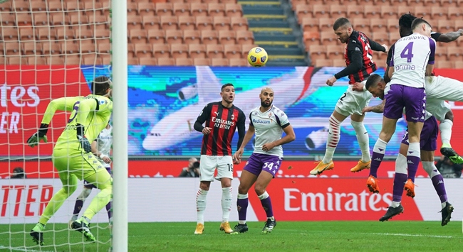 Milan Fiorentina karşısında zorlanmadı