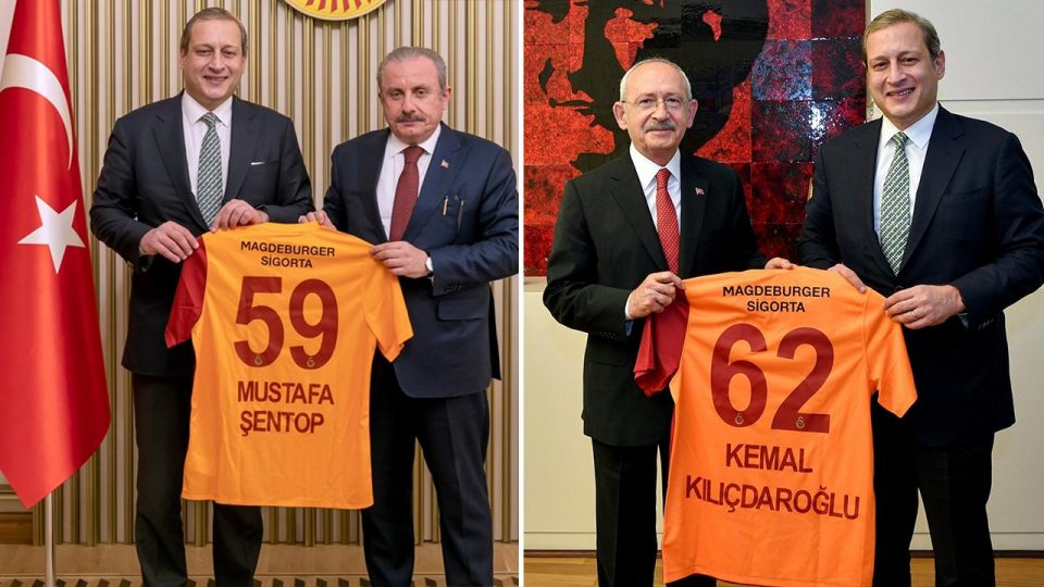 Galatasaray Başkanı Burak Elmas’dan Mustafa Şentop ve Kemal Kılıçdaroğlu’na ziyaret