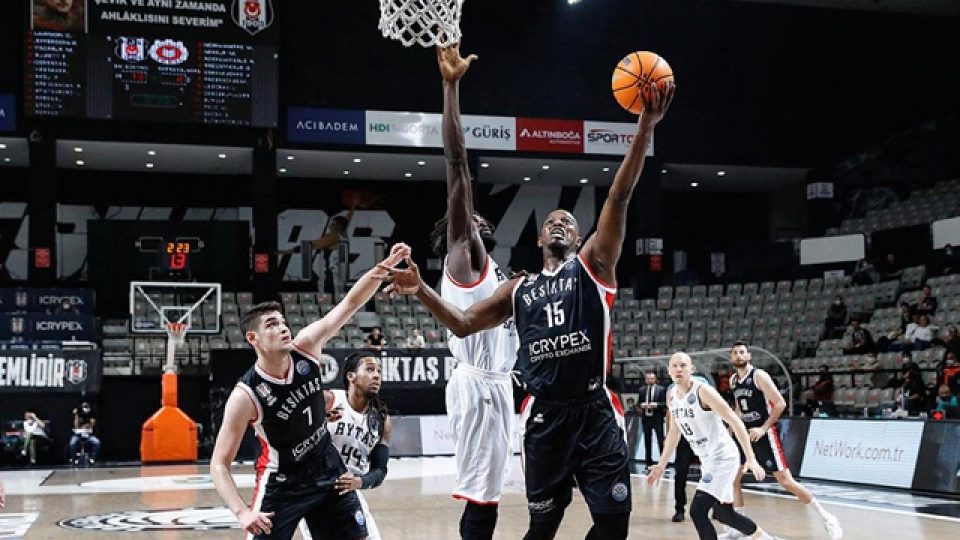 Beşiktaş’tan FIBA Devler Ligi’nde ikinci galibiyet