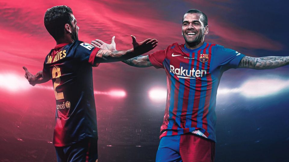 Dani Alves Barcelona’ya geri döndü