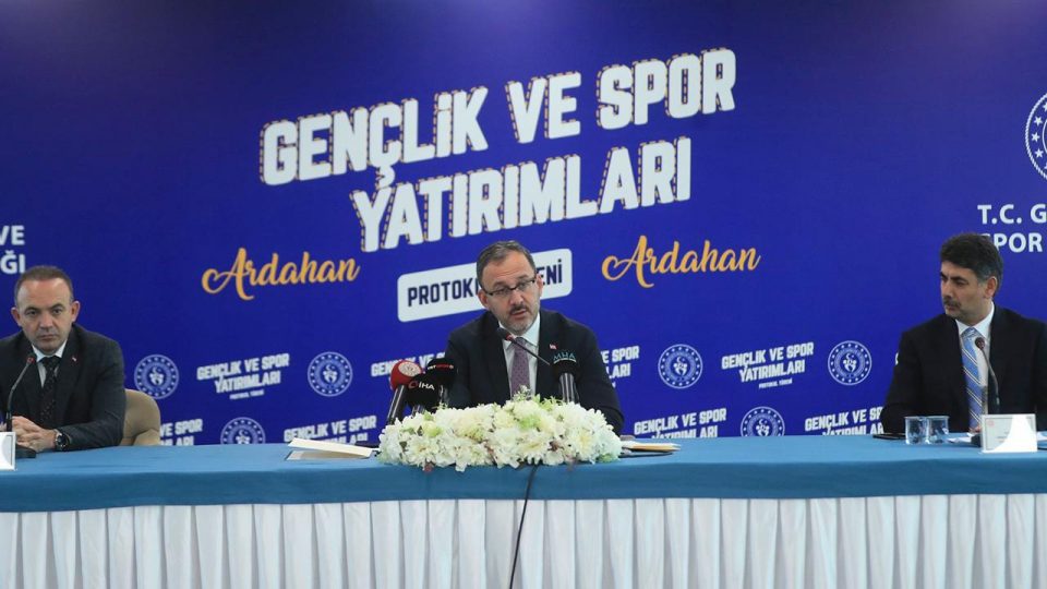 Gençlik ve Spor Bakanlığından Ardahan’a 50 milyon liralık yatırım