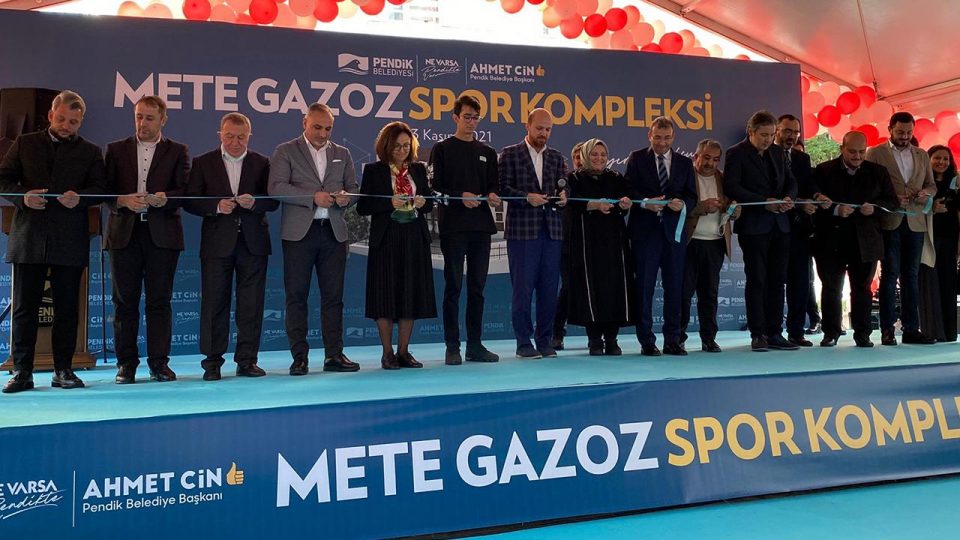 Mete Gazoz Spor Kompleksi açıldı