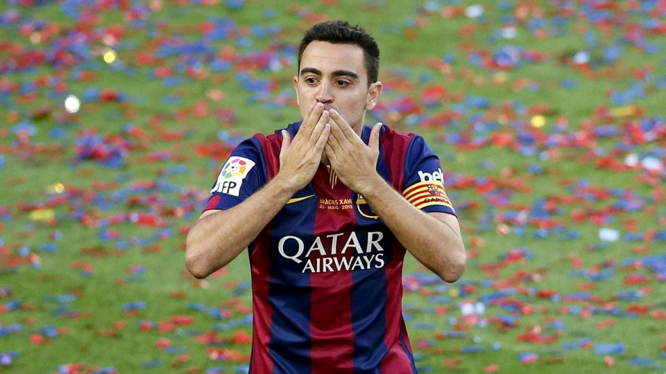 Xavi Hernandez Barcelona yolunda