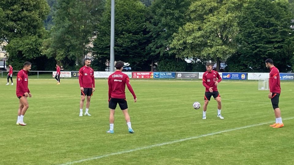 A Milli Futbol Takımı, Lüksemburg maçı hazırlıklarını sürdürdü