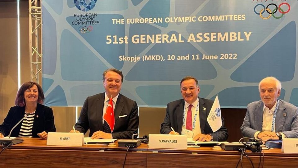 Avrupa Olimpiyat Komiteleri Genel Kurulu İstanbul’da yapılacak