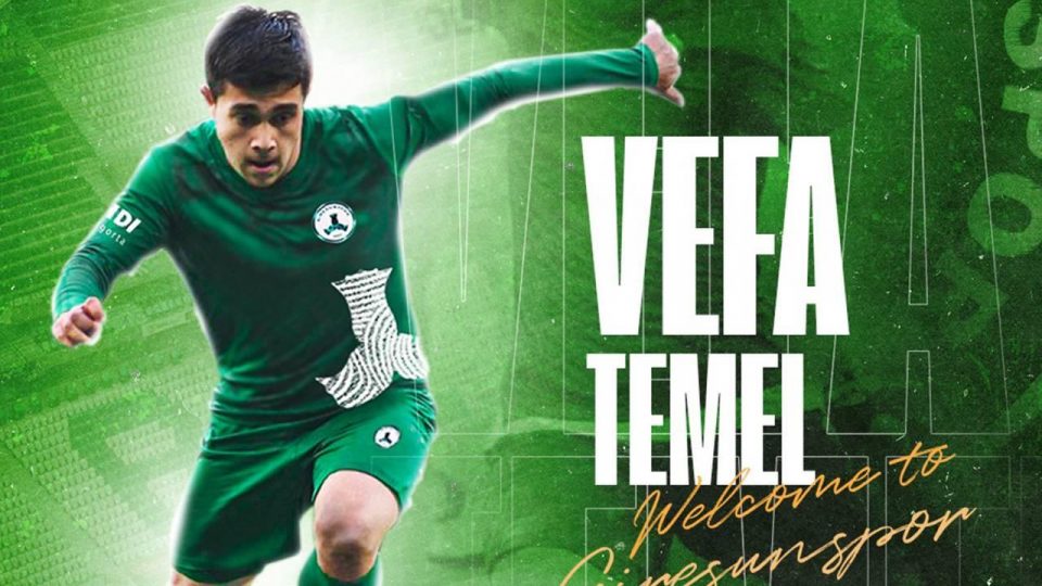 Giresunspor Vefa Temel’i kadrosuna kattı