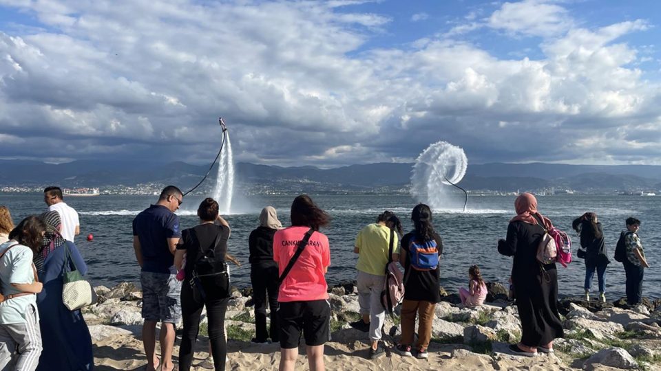 Kocaeli’de su sporları festivali başladı