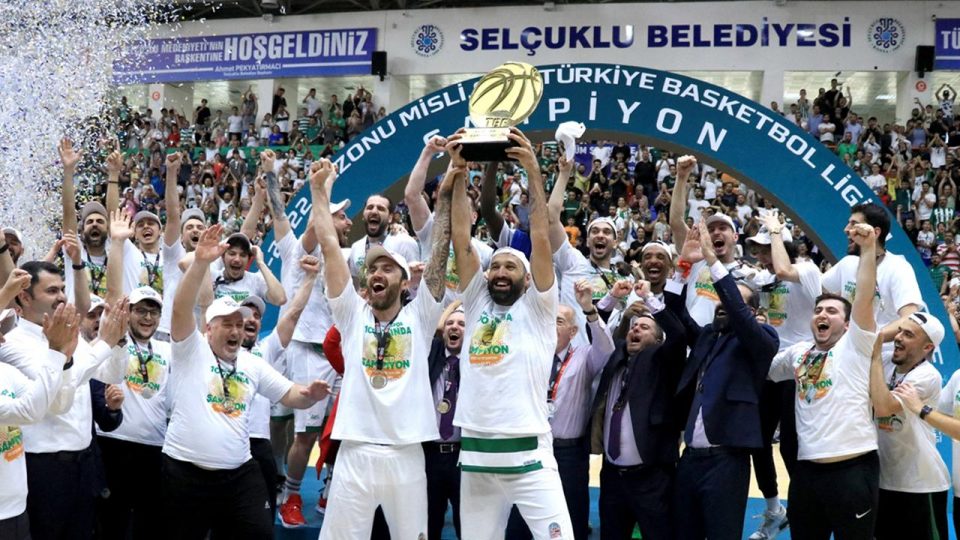 Konyaspor Basketbol Basketbol Süper Ligi’ne yükseldi