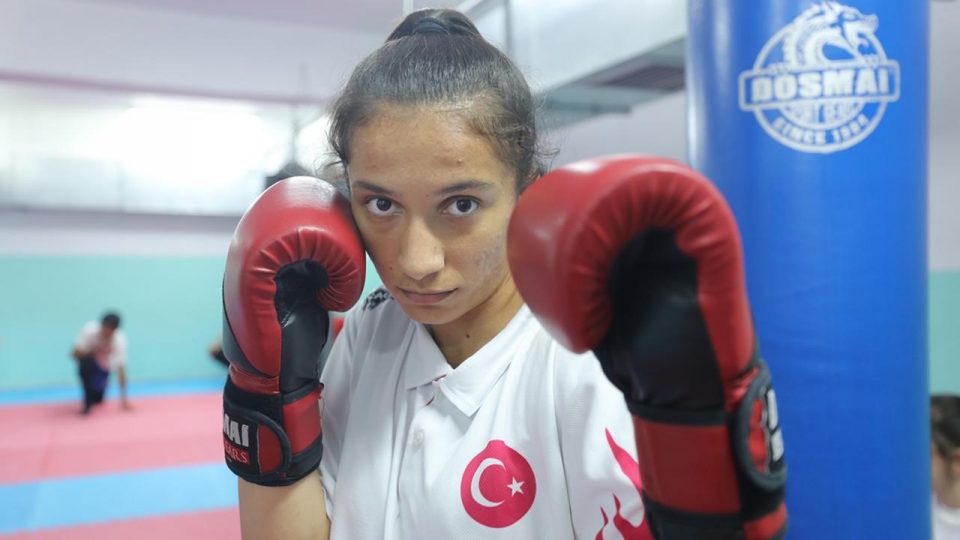 Milli sporcu Kader Ödün’ün hedefi Kick Boks Dünya Şampiyonluğu