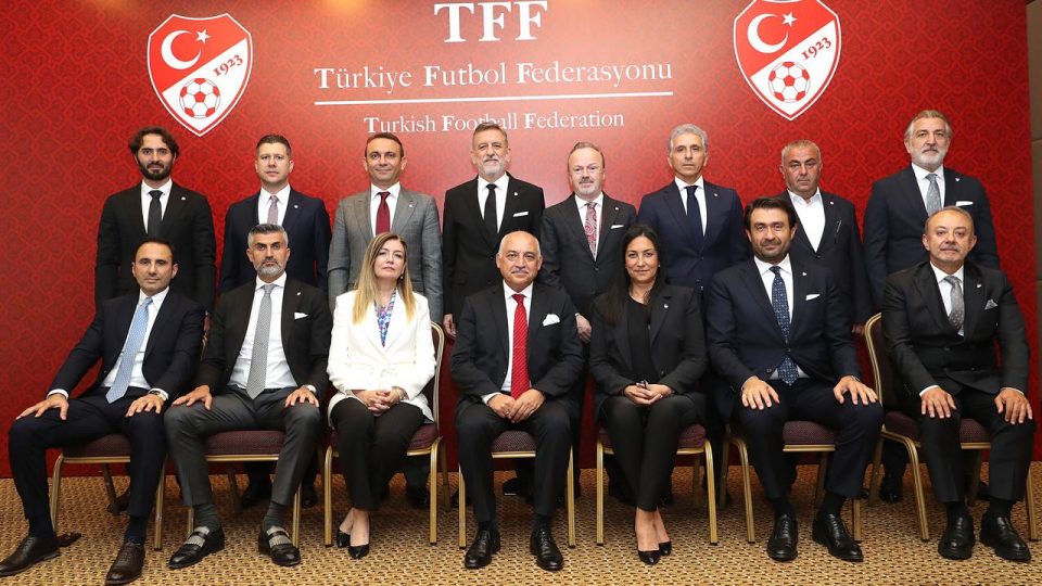 TFF’de yönetim kurulunun görev dağılımı belli oldu