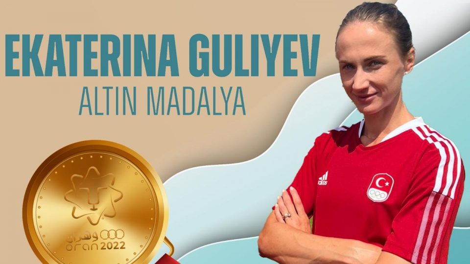 Milli atlet Ekaterina Guliyev altın madalya kazandı