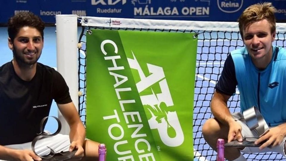 Milli tenisçi Altuğ Çelikbilek, Malaga Open’da çiftlerde şampiyon oldu