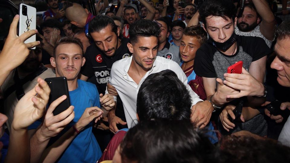 Bartra ve Lahtimi Trabzon’a geldi