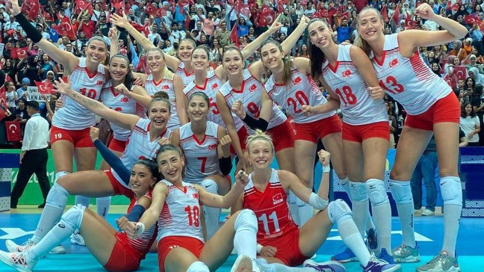 Kadın voleybolunda Türkiye altın madalya kazandı