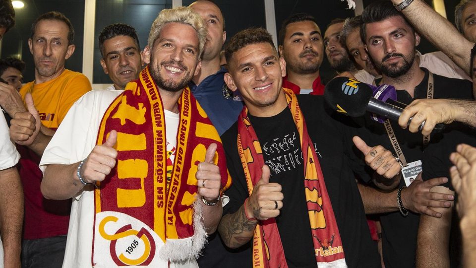 Lucas Torreira ve Dries Mertens, Galatasaray için İstanbul’da