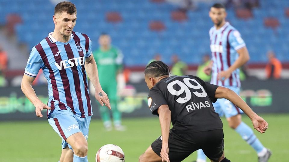 Trabzonspor’da Thomas Meunier ilk kez ilk 11’de